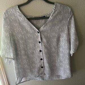 Apt 9 Striped Blouse